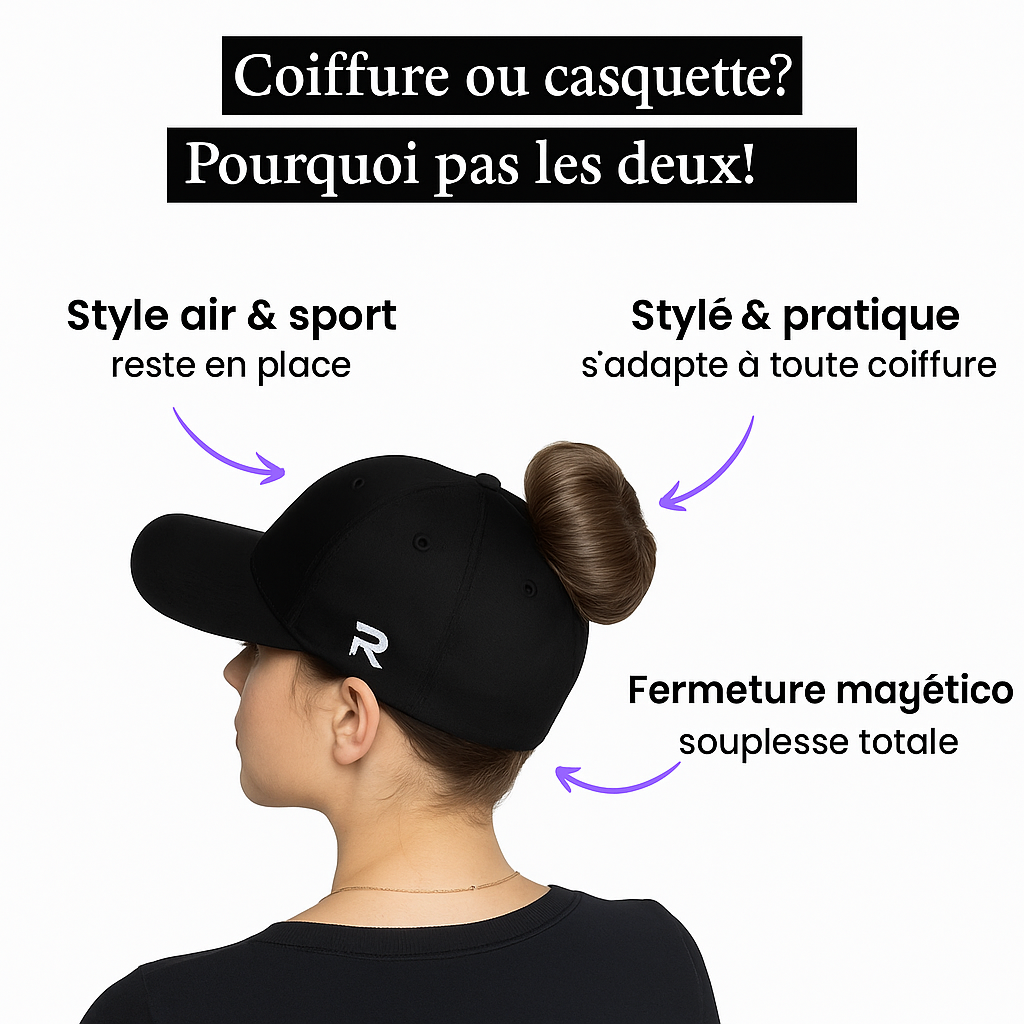 WHER™- Casquette Ponytail